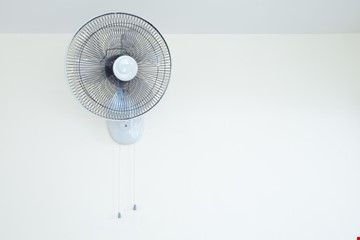 Wall fan installation or repair